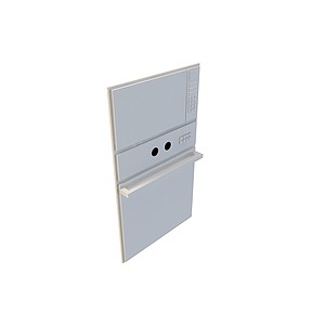 多开门橱柜3d模型