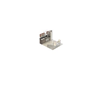 现代客厅橱柜3d模型