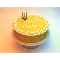 生日蛋糕3D模型3d模型