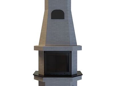 壁炉烟囱设计效果图图片