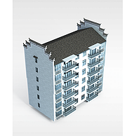 住宅楼3D模型3d模型