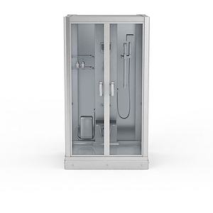 玻璃淋浴房3d模型