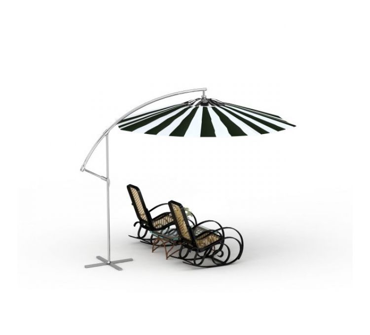 户外遮阳伞模型(户外遮阳伞安装步骤)