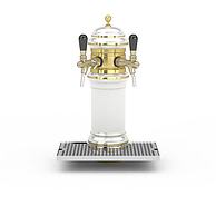 白色鲜啤酒机3D模型3d模型