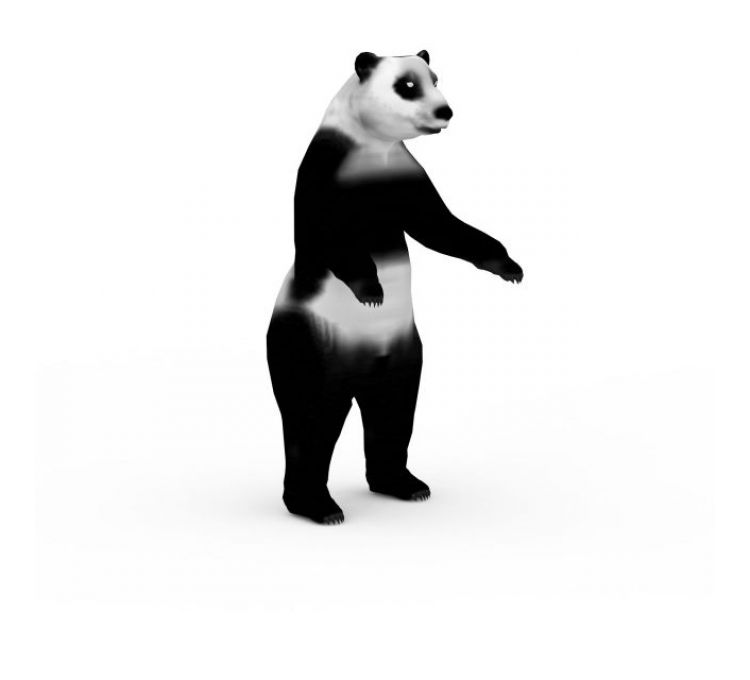 3d大熊猫模型 大熊猫3d模型下载 3d大熊猫模型免费下载