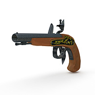BUCCAN枪3D模型3d模型