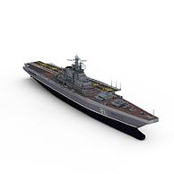 Kiev航空母舰3D模型3d模型