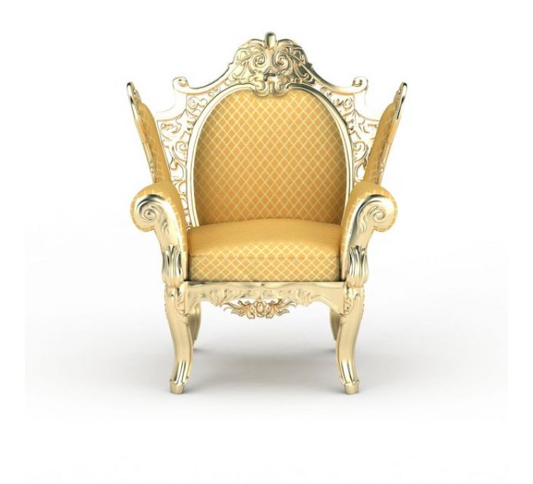 3d欧式豪华椅子模型 欧式豪华椅子3d模型下载 3d欧式豪华椅子模型免费下载