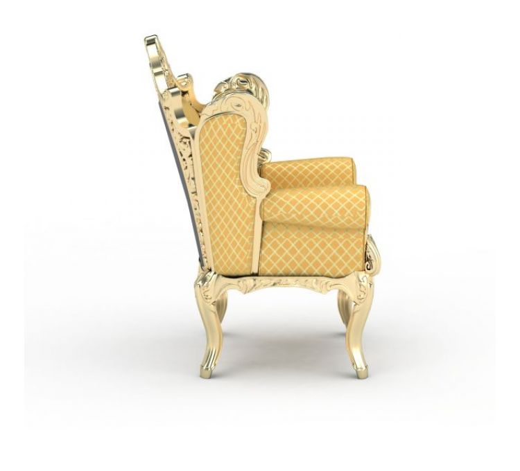 3d欧式豪华椅子模型 欧式豪华椅子3d模型下载 3d欧式豪华椅子模型免费下载