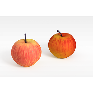红苹果3d模型