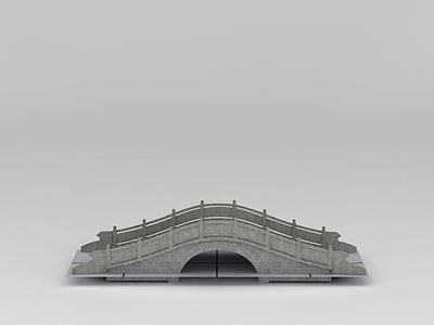 石拱桥3d模型3d模型