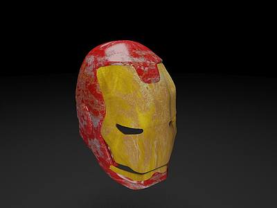 钢铁侠头盔面具3d模型3d模型