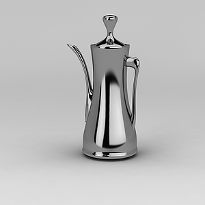 金属酒壶3d模型