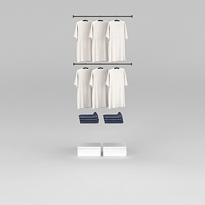 服装店衣服3d模型