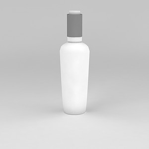 白酒瓶3d模型