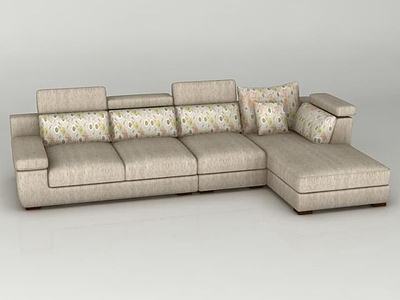 客厅组合沙发3d模型3d模型