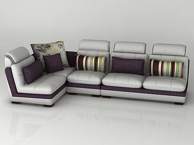 客厅组合沙发3d模型3d模型