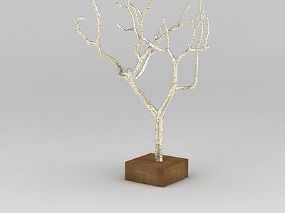 树装饰品3d模型