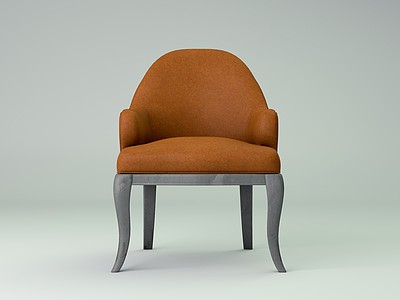 C4D客厅软包椅免费模型