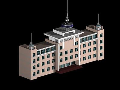 政府办公楼3d模型3d模型