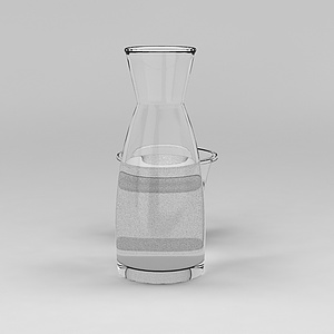 玻璃水壶3d模型