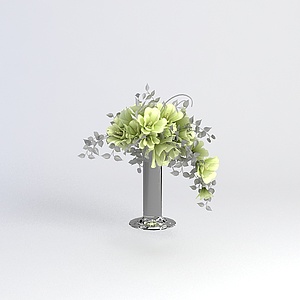 花卉装饰3d模型
