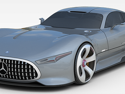 奔驰超跑汽车3d模型3d模型