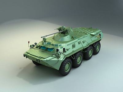 陆战装甲车3d模型3d模型