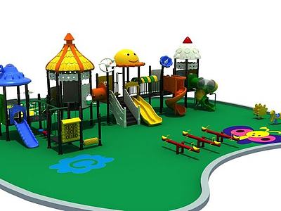 儿童乐园3d模型3d模型