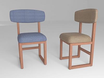 简约椅子3d模型3d模型