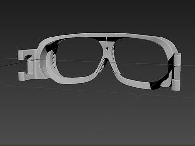 治疗眼镜3d模型3d模型