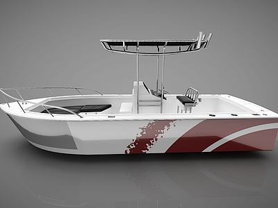 创意小船3d模型3d模型