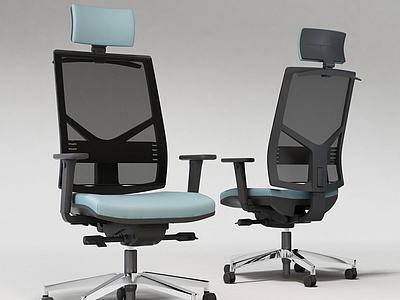 现代办公椅3d模型3d模型