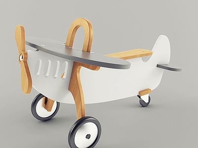 现代玩具飞机3d模型3d模型