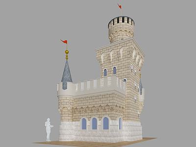 城堡3d模型3d模型