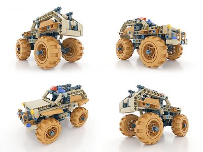 LEGO_汽车3d模型3d模型