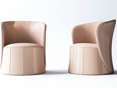 现代单人沙发3d模型3d模型