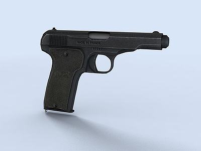 手枪3d模型