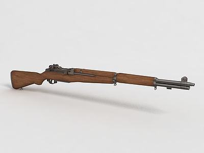 98K狙击枪3d模型3d模型