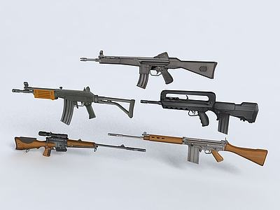 枪械3d模型3d模型
