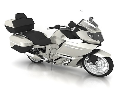 现代风格摩托车3d模型3d模型