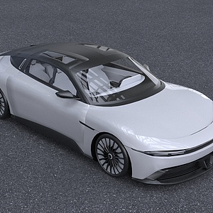 2022款德罗宁Alpha5汽车3d模型