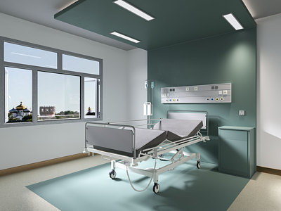 3d医院VIP病房模型