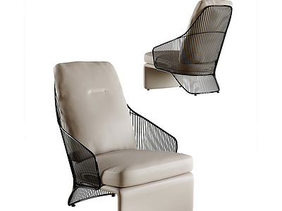 休闲椅3d模型