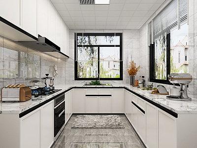 厨房橱柜厨具模型3d模型