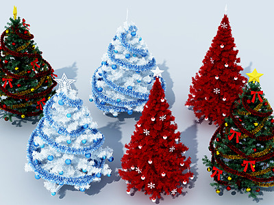 圣诞树模型3d模型
