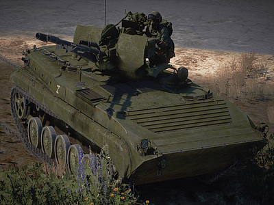 3d<font class='myIsRed'>俄罗斯步兵防空战车</font>模型