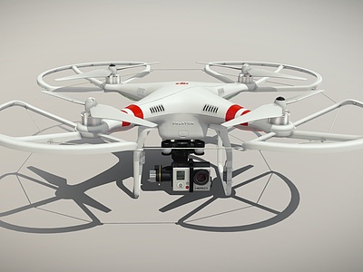 3d大疆无人机无人机玩具模型