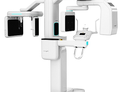 3d医疗X射线扫描仪模型