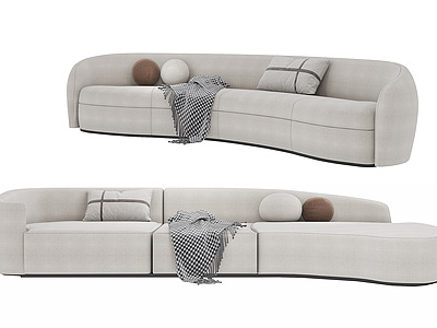 3d异形沙发模型